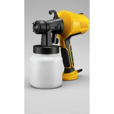 Imagem de Pistola Pulverizadora Elétrica 500W Bico Metal Amarela - Congratulatio