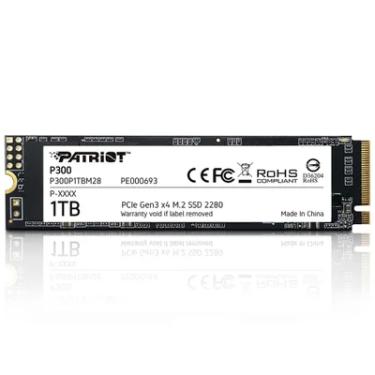 Imagem de SSD Patriot 1TB, M.2 Nvme Pcie 2100mb/s Leit - 1650mb/s Grav - P300p1tbm28