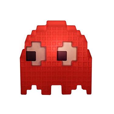 Imagem de Luminária Fantasminha Blinky Vermelho Personagem Jogo Eletrônico Vídeo Game Pac-Man Presente Criativo Geek