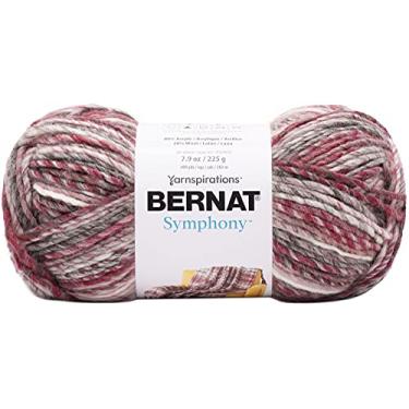 Imagem de Bernat Fio Symphony, Fio de Malha, Linha de Croche Grossa, 225 g, perfurador de romã