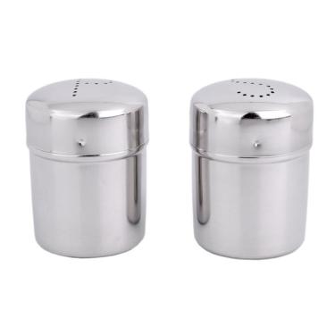 Imagem de Porta Tempero em Aço Inox com 2 Peças - A/CASA