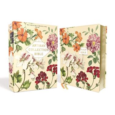 Imagem de Nasb, Artisan Collection Bible, Leathersoft, Almond Floral, Red Letter Edition, 1995 Text, Comfort Print: New American Standard Bible, Almond Floral, ... Red Letter Edition, 1995 Text, Comfort Print