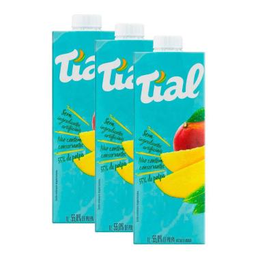 Imagem de Kit 3 Suco Tial Manga com 1 Litro