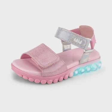 Imagem de Sandália de Luz Infantil Feminina Bibi Summer Roller 1193008