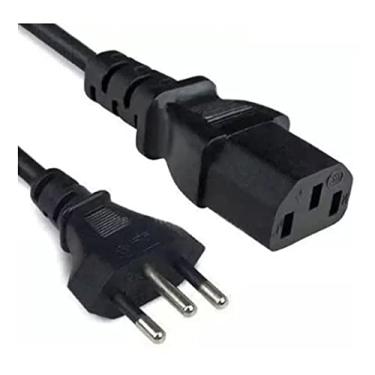 Imagem de Cabo De Força Tripolar Para Fonte Atx Pc 03 Pinos