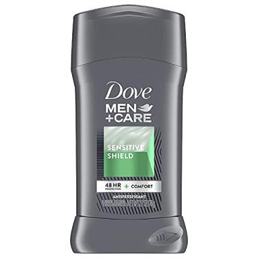 Imagem de Dove Bastão antitranspirante masculino+Care, escudo sensível, 76 g (pacote com 2)
