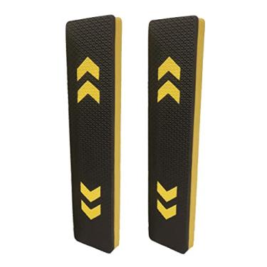 Imagem de Kit Com 2 Protetores De Parachoque Eva Parede Garagem (Preto)