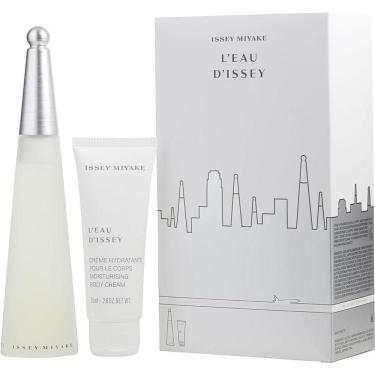 Imagem de Cx De Presente Feminino L`Eau D`Issey Issey Miyake Eau De Toilette Spray 100 Ml + Body Cream 76 Ml (Travel Offer)