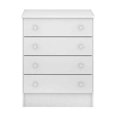 Imagem de Cômoda Infantil Doce Sonho 777 Qmovi Branco