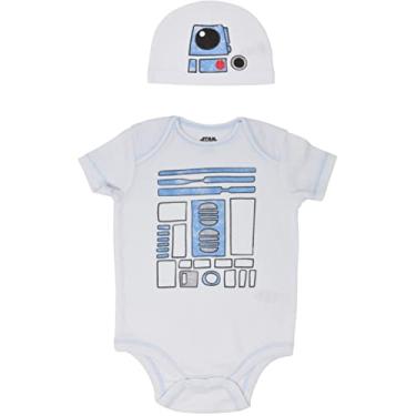 Imagem de Star Wars Baby Boys Costume Bodysuit & Cap Set