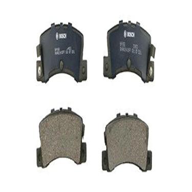 Imagem de Bosch BP352 QuietCast Premium Conjunto de pastilhas de freio a disco semi-metálicas para Chevrolet: 1988 Nova, 2002 Prizm; 1989-1992 Geo Prizm; Toyota: 1987-1992 Corolla; Traseira