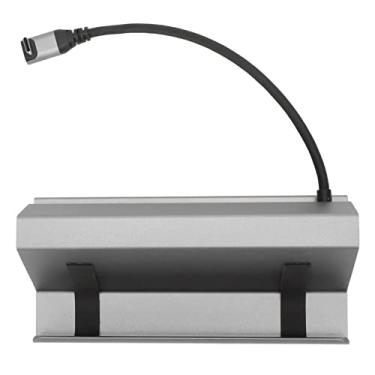 Imagem de 7 Em 1 USB C Hub, USB C Docking Station, 4K HD USB C para Dual HDMI Adapter, Tipo C para 100 W PD HD Interface Multimídia 2USB3.0 USB2.0 USB C 1000Mb/s RJ45 Expansion Dock para