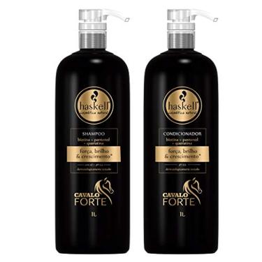 Imagem de Kit Haskell Cavalo Forte Shampoo e Cond 1l nf Envio 24h