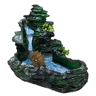 Imagem de Fonte de Agua Laguinho Cascata decorativa rodinha tipo pedra
