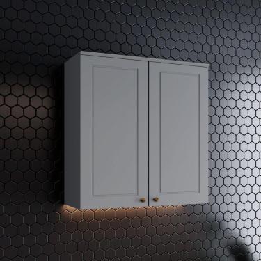 Imagem de Armário Aéreo 2 Portas 80 Cm Amy Casa 812