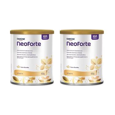 Imagem de Kit 2 Latas de Fórmula Infantil Neoforte 400g - Sabor Baunilha - Promoção