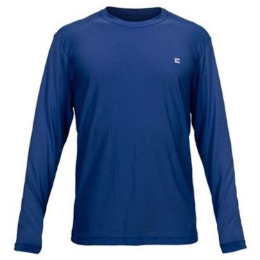 Imagem de Camiseta Masculina Curtlo Active Fresh ML Azul Marinho
