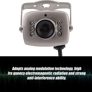 Imagem de Câmera CFTV, Minicâmera de 3,6 Mm, Minicâmera de Segurança, Tecnologia de Modulação Analógica para Hom for Hotel (Formato NTSC (entregue em notas adesivas))