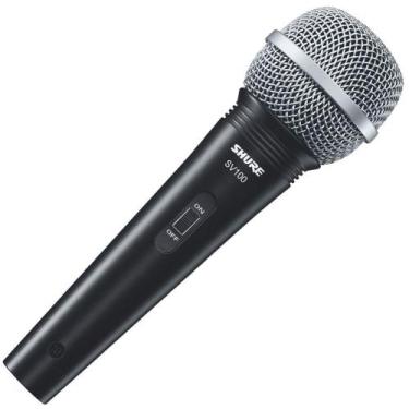 Imagem de Microfone Profissional Vocal Com Cabo 4.5M Sv100 Shure