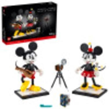 Imagem de LEGO® ǀ Disney Personagens para Construir - Mickey Mouse e Minnie Mouse (43179); Kit de Construção (1.739 peças)