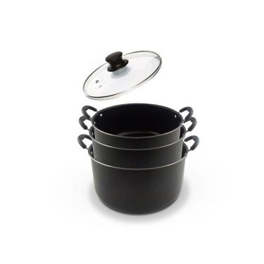 Imagem de Kit 3 Caçarolas Dona Chefa Antiaderente Em Alumínio 24 26