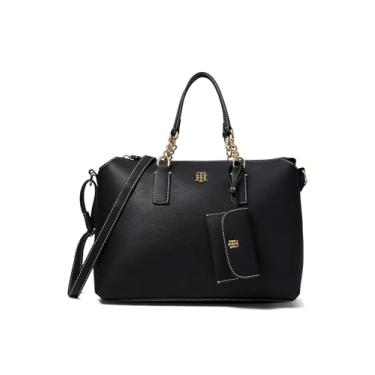 Imagem de Tommy Hilfiger Bolsa Tz conversível Brielle II W/Hangoff, Preto, Medium