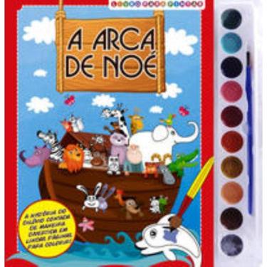 Imagem de Arca de Noé Livro para Pintar com Aquarela