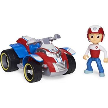 Imagem de Paw Patrol, Ryder’s Rescue ATV Vehicle with Collectible Figure, for Kids Aged 3 and up