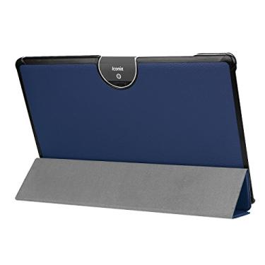 Imagem de Kepuch Couro-PU Capas Bolsas Estojos para Acer Iconia Tab 10 A3-A50 - Azul