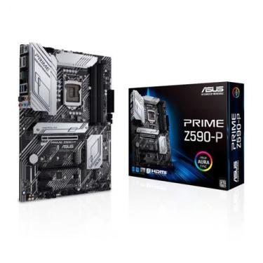 Imagem de Placa Mãe Asus Prime Z590-P LGA1200 Ddr4 - 90MB16I0
