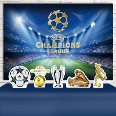 Imagem de KIT Festa Prata Champions League UEFA - IMPAKTO VISUAL