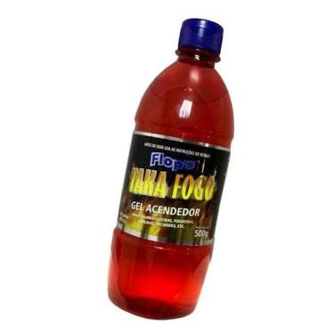 Imagem de Gel Acendedor Churrasqueira Acender Carvão 500G (1Unidade) - Taka Fogo