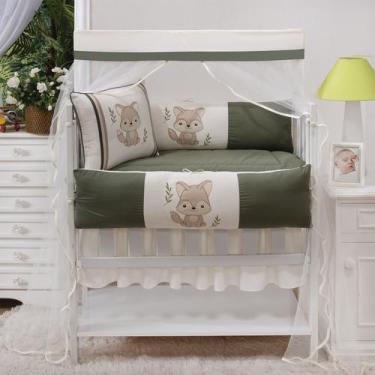 Imagem de Kit para Mini Berço Duas laterais Lançamento - Beatriz Baby Enxovais, 