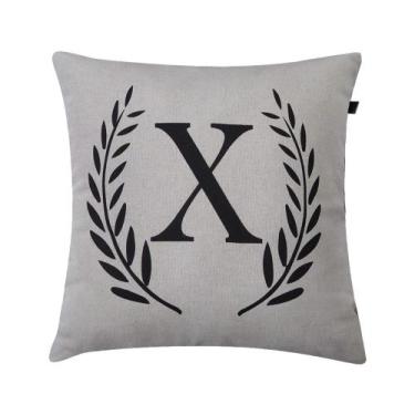 Imagem de Almofada Mescla X 40x40cm Preto - FASTLAR