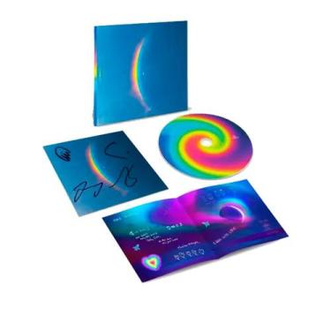 Imagem de Coldplay Moon Music Cd Com Card Autografado Edição Limitada - misturap
