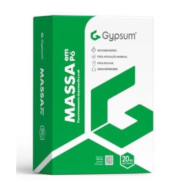 Imagem de Massa de Bater em po 20Kg  Gypsum - Gyspum