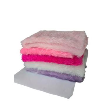 Imagem de Tecido Pelucia Pêlo Baixo Decoração Pantufa kit 6un de 30cm - Lynx 