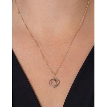 Imagem de Corrente Feminina Veneziana 45 Pingente Com Filhos Ouro 10k - MAEHLER 