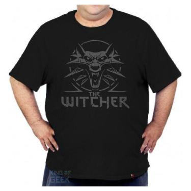 Imagem de Camiseta The Witcher Geralt Plus Size Geek Série Game Geek - KING OF G