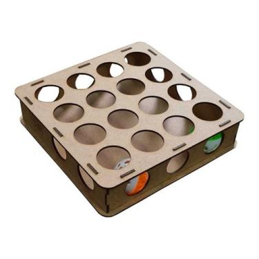 Imagem de Brinquedo Para Gatos Bolinha Barulhenta DivertPet