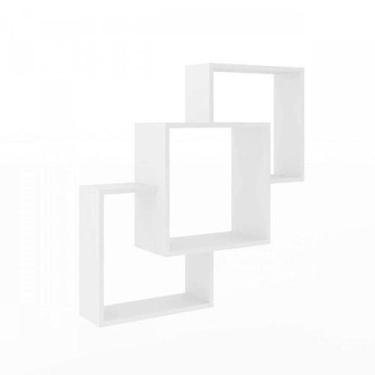 Imagem de Nicho Composto Decorativo - Branco - Movelbento, Decorativo Branco