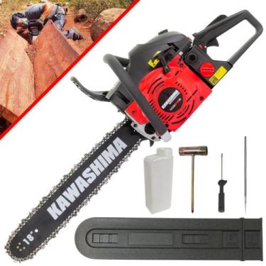 Imagem de Motosserra Kawashima À Gasolina KCS 610-S 61,5cc 2T Com Sabre de 18 Po