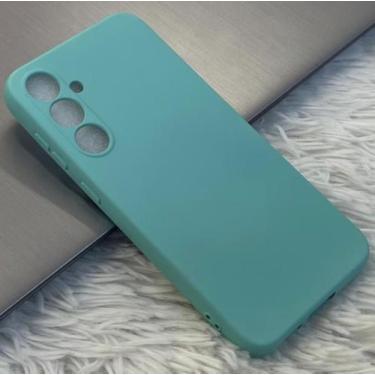 Imagem de Capa Capinha Case Samsung S23 Silicone Aveludada Protege Câmera Colori