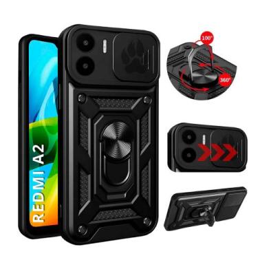 Imagem de Capa Capinha Armor Militar Anti Impacto P/ Redmi A2 - Protetora - Cham