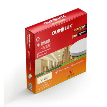 Imagem de Ourolux Controled 9W Sensor De Presenca 6500K