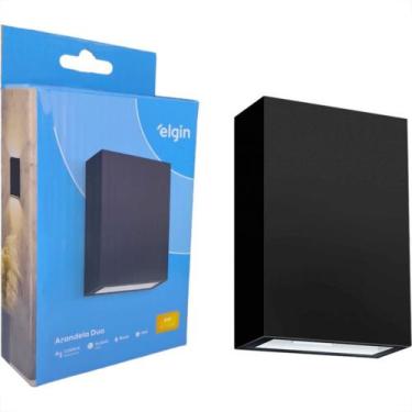 Imagem de Arandela Led Elgin Sobrepor Duo Para Area Externa - 4W - 3000K - Preta