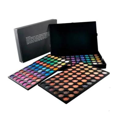 Imagem de Estojo Paleta De Sombras Para Maquiagem Magic Make Com 180 Cores