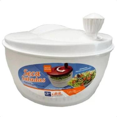 Imagem de Centrifuga de Seca Salada Secador Verduras e Legumes Manual - Dr Util,