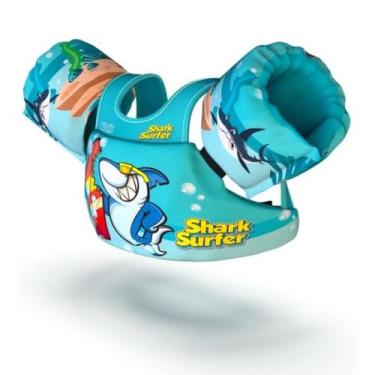 Imagem de Boia Infantil Colete Salva Vida Tubarão  Nash