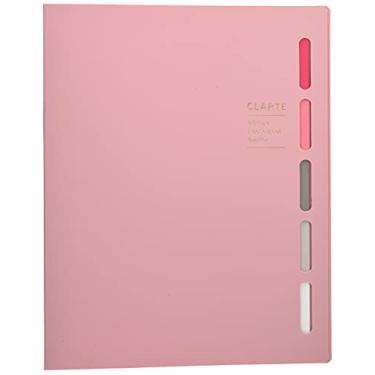 Imagem de Fichário de folhas soltas Maruman F311-08, B5, Clarte, 26 furos, rosa